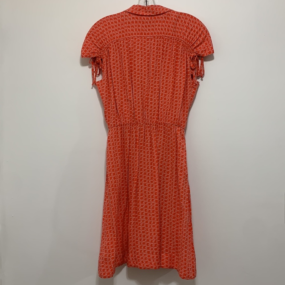 Anthropologie Maeve Coral Dress - Picture 2 of 7